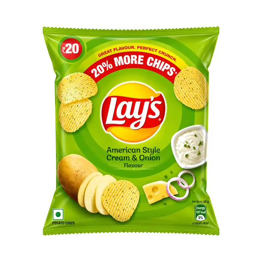 Lay's American Cream &amp; Onion Chips