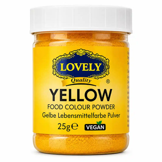 Food coloring powder yellow