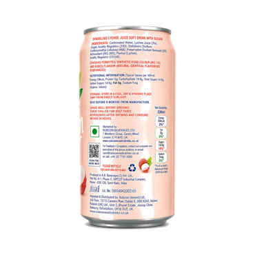 Rubicon Sparkling Can Lychee