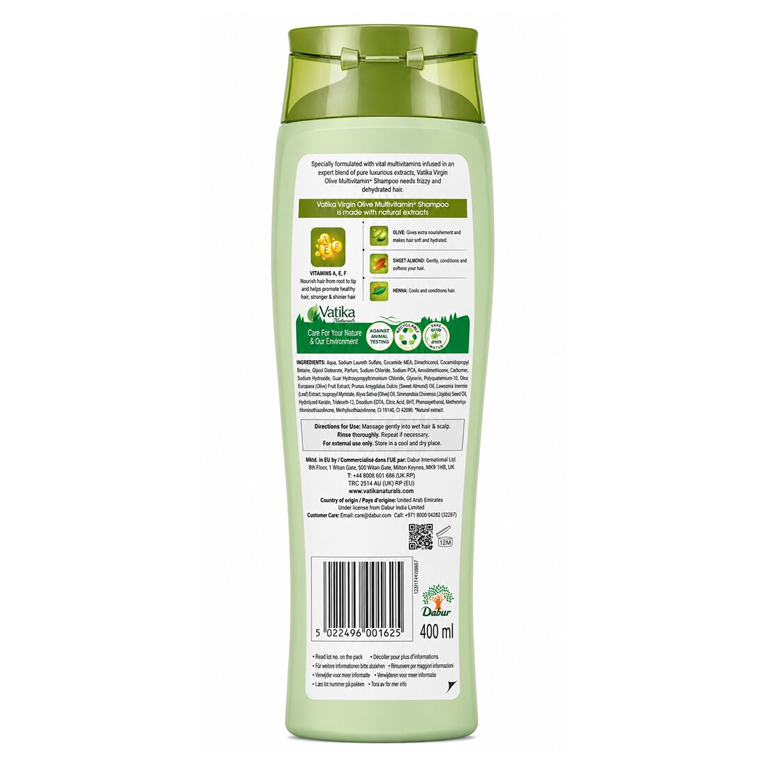 Multivitamin Shampoo Virgin Olive