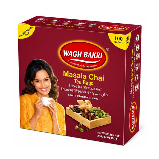 Wagh Bakri Masala Tea – Spiced Chai